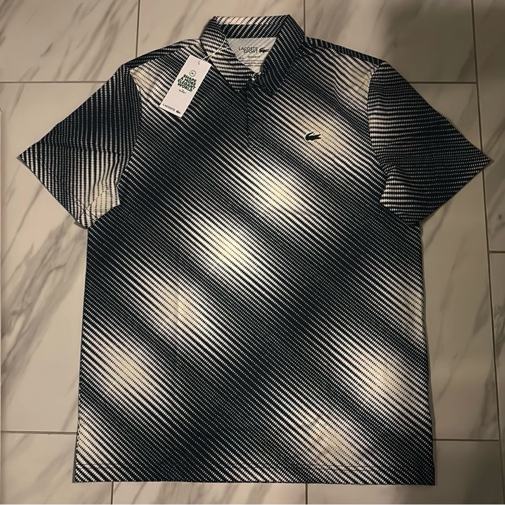 Men’s Lacoste Sport Multicolor Polo T-Shirt